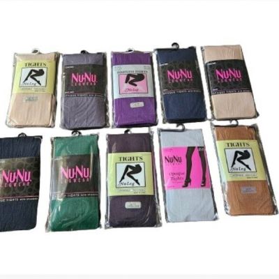 Lot of 50 Pieces - Women’s High Fashion Assorted Color Tights – One Size