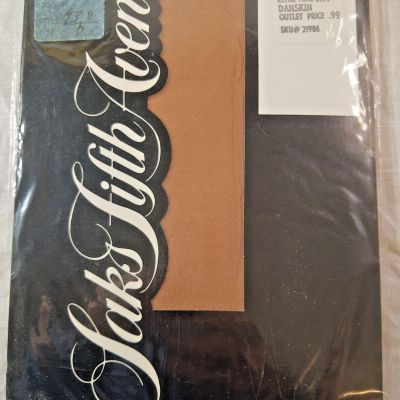 Vintage Saks Fifth Avenue Sheer Stretch STOCKINGS Slightly Imperfect Size B 730