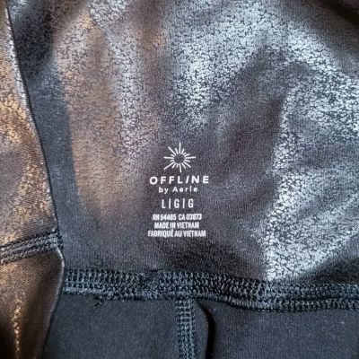 Offline By Aerie Size Large Moto Style Leggings