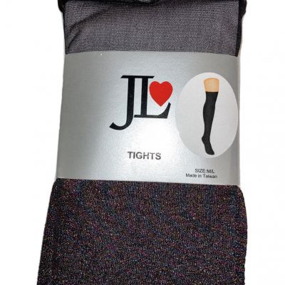 Joyce Leslie Multicolored Sparkly Tights Size M/L 5’4-5’8 125-160 lbs New