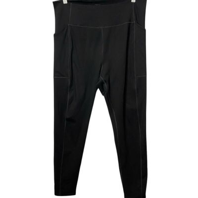 Girlfriend Collective Plus Size Black High Rise Pocket Leggings Women’s XXXL