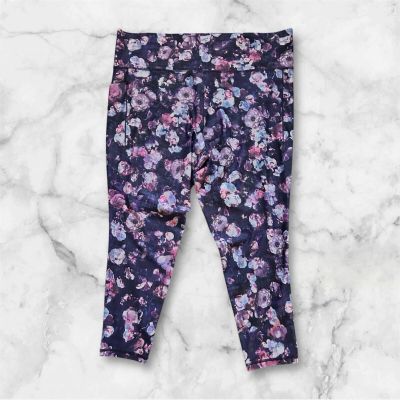 Athleta Solutations Stash Pocket II Printed Leggings Sz 3X