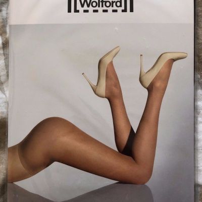Womens Wolford Sheer 15 Tights Raven Style 18381 Size XS