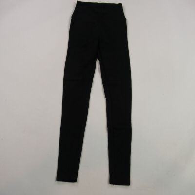 Orvis Leggings Womens Small Workout Gym Stretch Lightweight Black