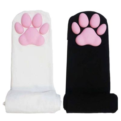 3D Kitten Claw Stockings Cat Paw Pad Socks Thigh High Socks For Girl Women