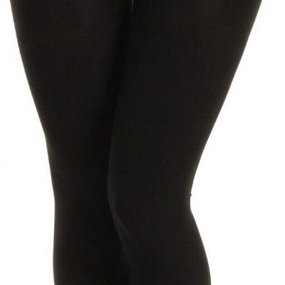 New Women's SPANX #005B Black Reversible Tight End Tights Size D