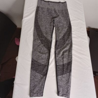 PINK Victoria’s Secret Gray Seamless Athletic Leggings S Stretch Booty New Style