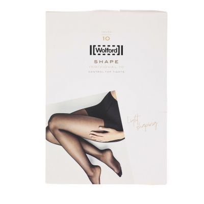 Wolford 278207 Women's Individual 10 Control Top Tights medium Cosmetic Nude
