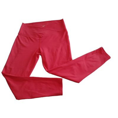 Hot Fuchsia Pink Leggings Medium Stretchy Bright Bold Barbiecore Party Pants