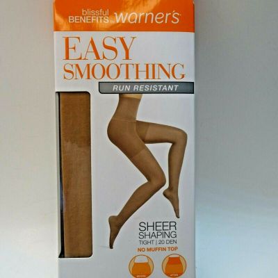 Blissful Benefits Warners Easy Smoothing Sheer Shaping Run Resistant Tight
