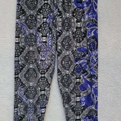 Always Womens Capri Legging Pants Size Plus 1X 2X 3X Multicolor Sueded