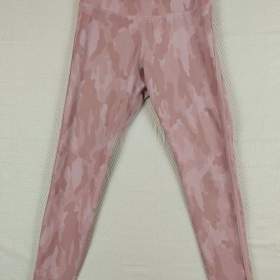 Buff Bunny Collection Pink Camo Leggings Size Medium Activewear Workout Pants