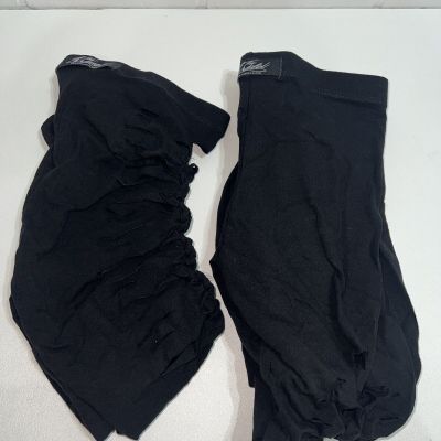 New! - 4 The Wild Lot of 2 Miscellaneous Style Cut Up Destroyed Leggings BLACK