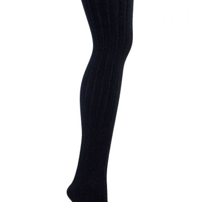 NEW Women Soft Winter Fleece Lined Ribbed Footed Solid Colored Warm Tights 1 Pac
