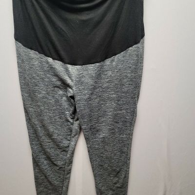 Shein Gray Black Maternity Work Out Leggings Size S