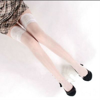 +US! Sexy Womens Stockings Lace Top Stay Up Thigh High Pantyhose Lady Long Socks