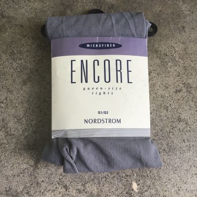 Nordstrom Encore Queen Size Tights Size Q1-Q2 Women Slate Gray