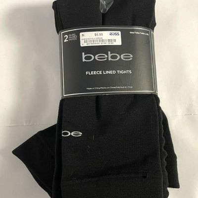Bebe Tights Women's Black Size L / XL New With Tags Please Read