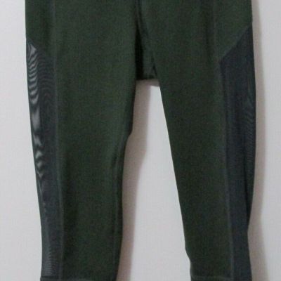 Centric CeCe High Waist Everyday Yoga Workout Leggings Pine Green Size Small