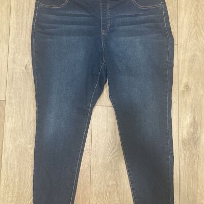 Style & Co Plus Size Jeggings Blue Size 22W NWT