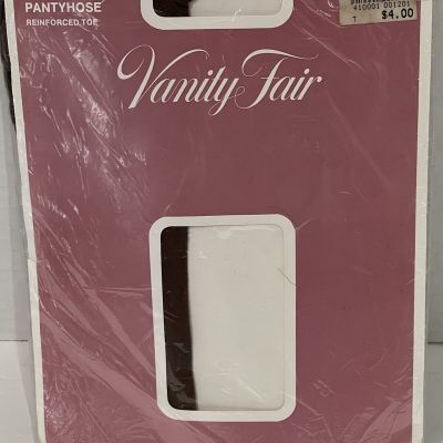VTG Vanity Fair Control Top Pantyhose 210 Taupe NIP