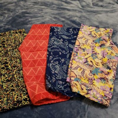 TC Lularoe leggings Bright colors perfect for spring and summer!!