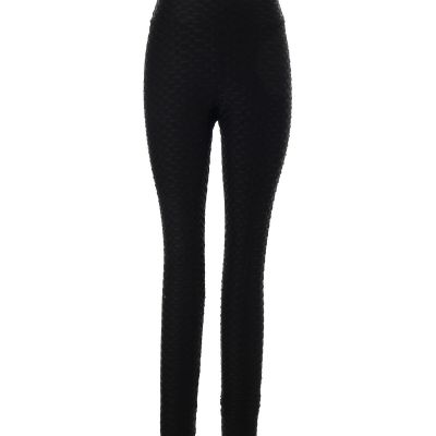 ROMA CONCEPTS By Rosee Women Black Leggings L