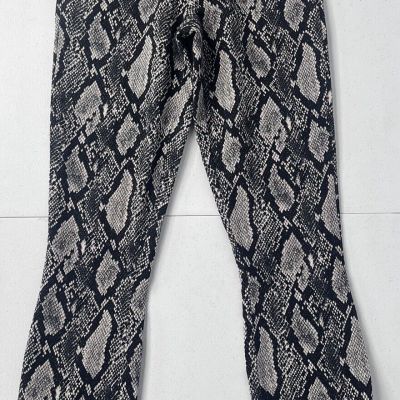 ALICE + OLIVIA Women's Gloriane Snake Print Leggings Size 0