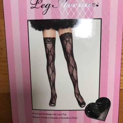 Leg Avenue Gothic Lolita Victorian Steampunk Vampire Cabaret Lace Stocking