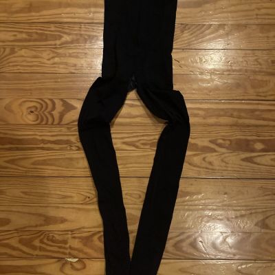 Red Hot SPANX Shaping Tights Size 3 Tall Black NWOT