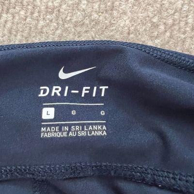 Nike Dri Fit Womens Large Elastic Waist Athletic Workout Leggings