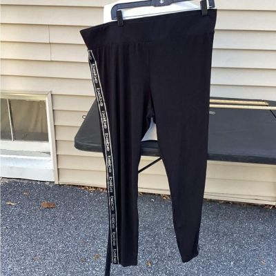 Brand new women’s leggings, pull on black sz Bebe 1xl sportswear casual