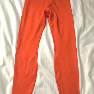 NWT H&M Move Gym Leggings Women’s Size Small Bright Neon Orange