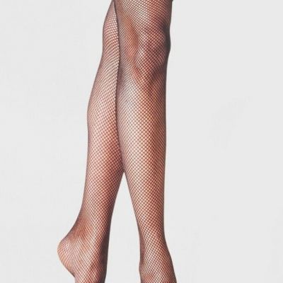 2 Packs A New Day Womens Thigh Highs - S/M - Black Fishnet