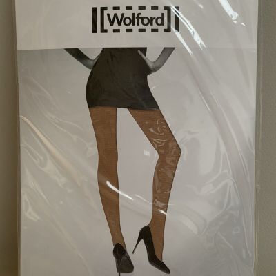 Wolford Miss W 40 Light Support Tights Small Gobi  Sealed  made In Austria