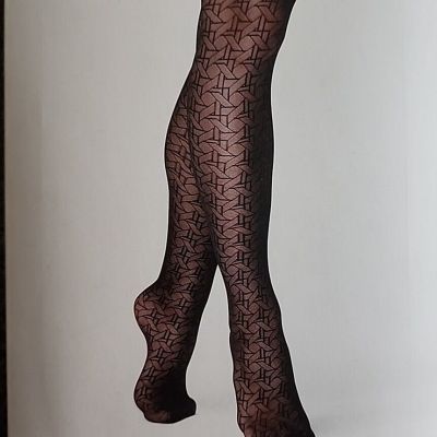 A New Day™ Fashion Tights ~ Size M/L ~ Nylon ~ Spandex ~ EBONY/5W335