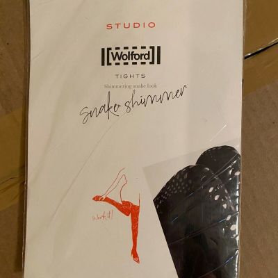 Wolford Snake Shimmer Tights (Brand New)