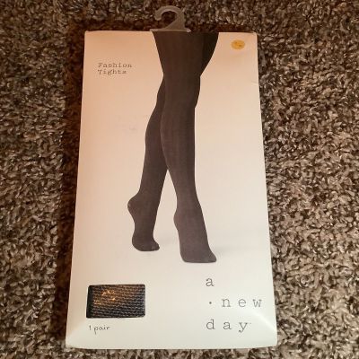 A new day fashion tights with design, size: S/M
