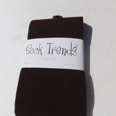 Original SOCK TRENDS TIGHTS COLOR: BROWN  SIZE SMALL ~~ FITS 85-125 LBS