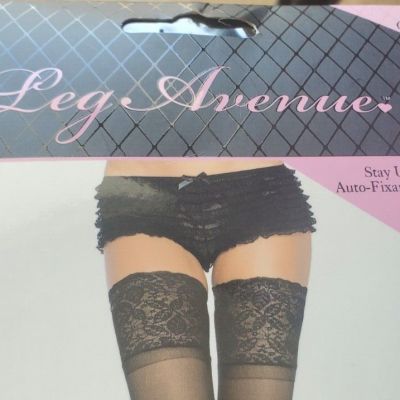 Sheer Stay Up Stockings Lace  5