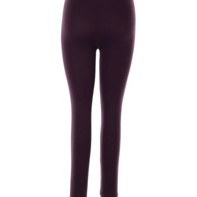 S.L. Fashions Women Purple Leggings One Size