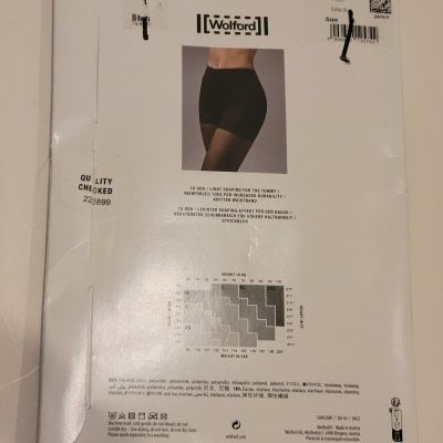Wolford individual 10 Control top Tights 18163 black XL new in box
