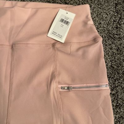 NWT Lydaa Women's Yoga Pants Size Large/ X Large Pink Work Out Spandex