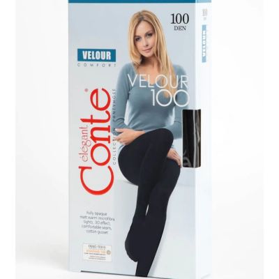 Conte Velour 100 Den - Microfibra Opaque Women's Tights (18?-69??)