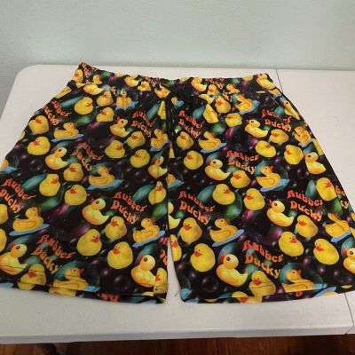 Custom Buttery Soft Rubber Ducky Jogger Shorts w/ Pockets TC2 Size Fits 18-30