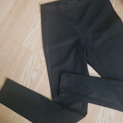 Topshop size US 8 wet look distressed coated high waist legging jegging pant