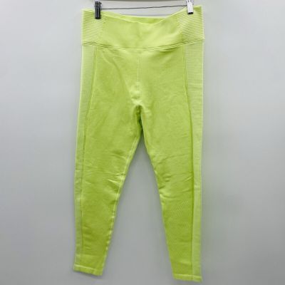 OFFLINE By Aerie Womens Size XL Ribbed Hi-Rise 7/8 Leggings in Bright Green $55