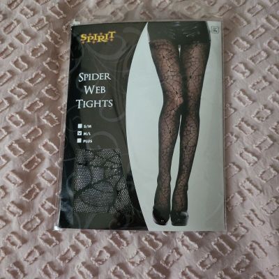 Spider Web Fishnet Tights Women’s Spider Web Pattern Halloween M/L 5'5-5'11