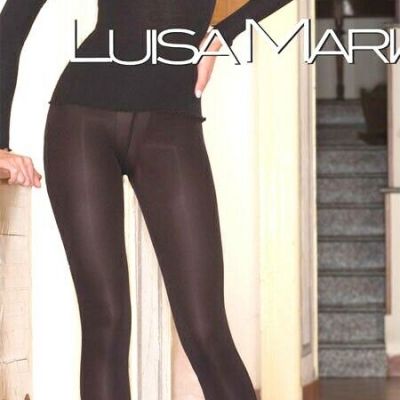 Luisa Maria Lugli Frida N9614 black sexy leggings - made in Italy