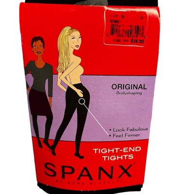 Spanx Original Bodyshaping Tight End Tights Size B Black BRAND NEW w/Tags BNWT